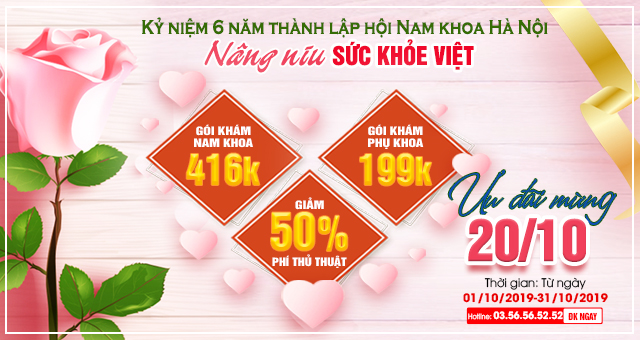 ưu đãi tháng 10 tại phòng khám