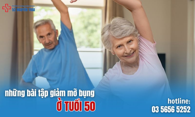 Những bài tập giảm mỡ bụng ở tuổi 50 hiệu quả nhất