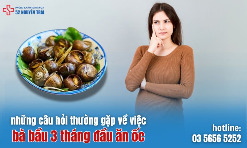 Những câu hỏi thường gặp về việc bà bầu ăn ốc