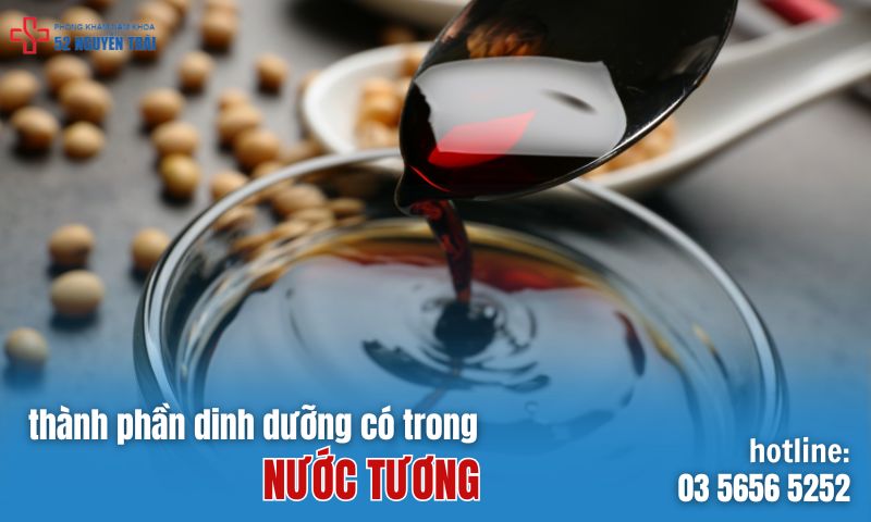 Thành phần dinh dưỡng có trong nước tương