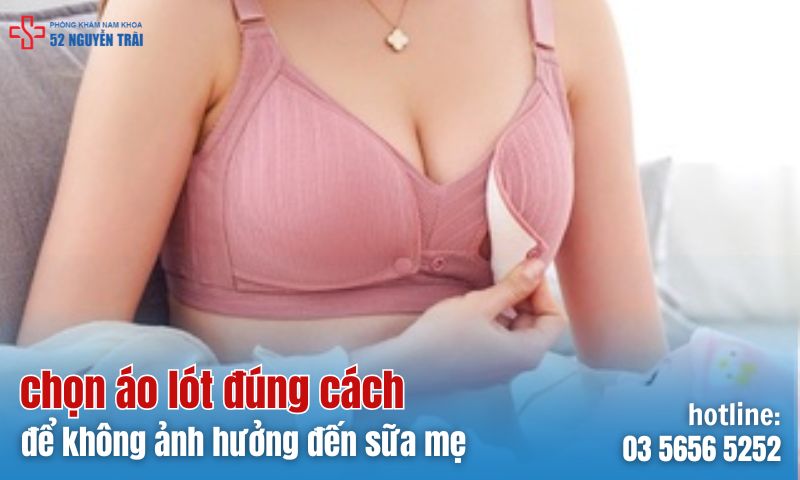 Chọn áo lót đúng cách để không ảnh hưởng đến sữa mẹ