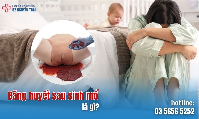 Băng huyết sau sinh mổ là gì?