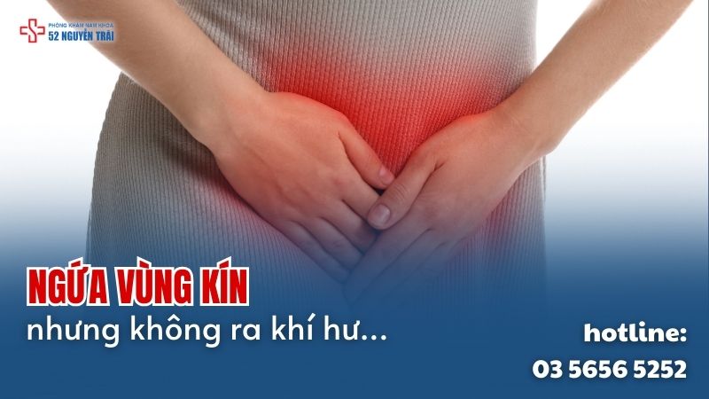 Ngứa vùng kín nhưng không ra khí hư – tình trạng phổ biến nhưng dễ bỏ qua