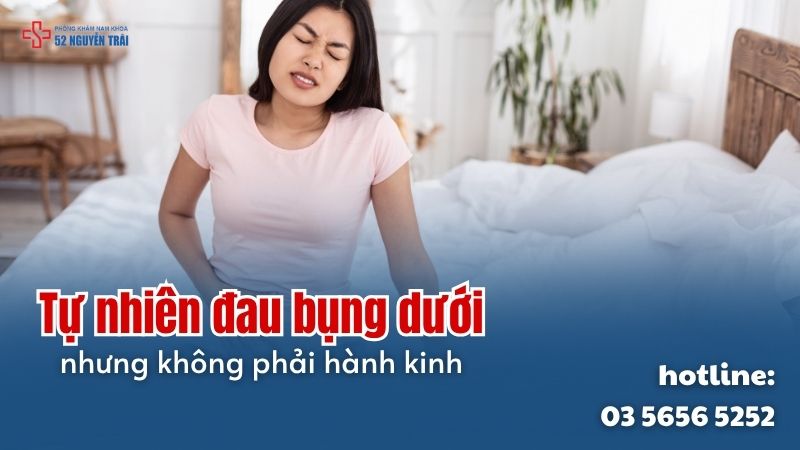 Đau bụng dưới không phải hành kinh – Hiện tượng không hiếm gặp